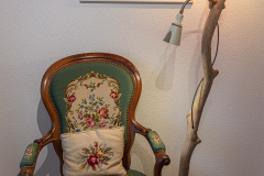 Schwemmholz Ständerlampe