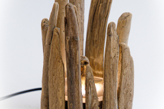 Schwemmholz Tischlampen